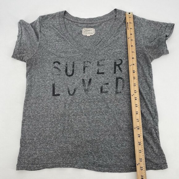 Current Elliott V Neck Soft Super Loved T Shirt Size 1 Small - Picture 7 of 10